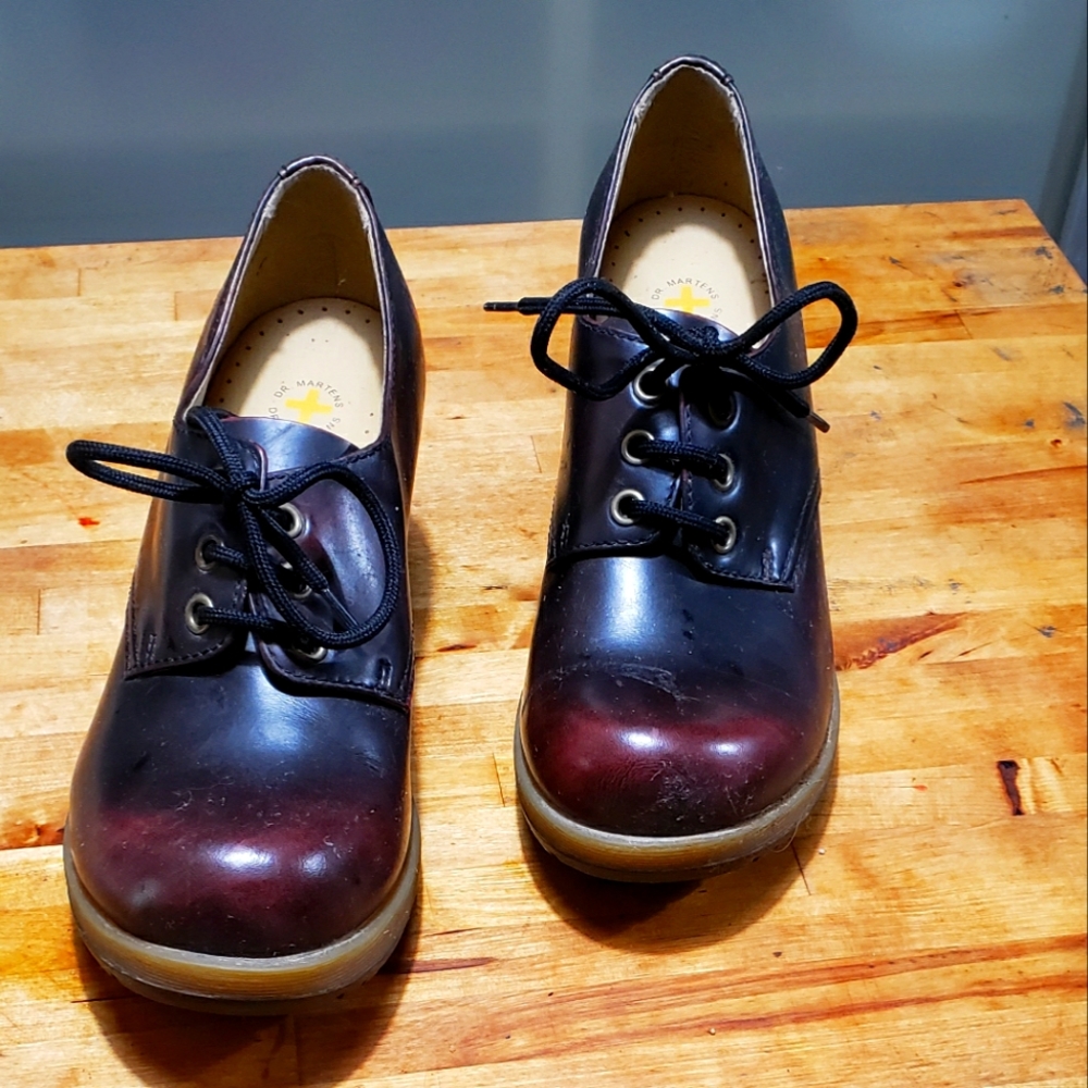 Doc Martin Platform Cherry Shoe